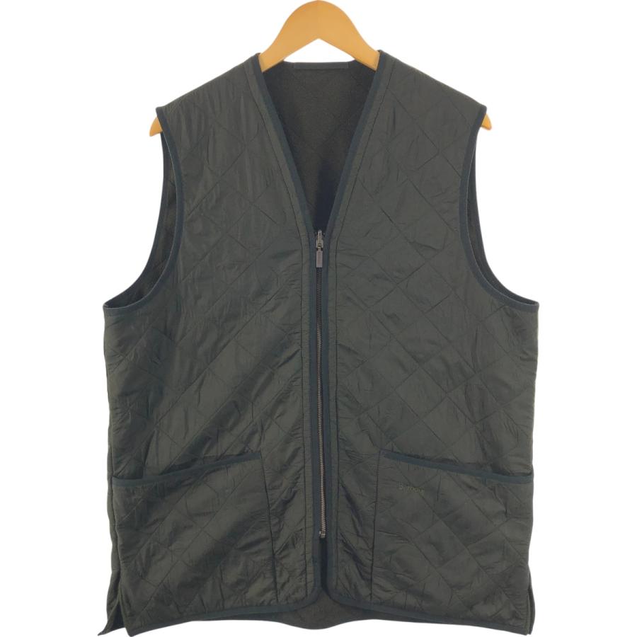古着 バブアー Barbour POLAR QUILTS ポーラーキルト 中綿入り 3ワラント キルティングベスト メンズL相当 /eaa554294 古着 バブアー Barbour POLAR QUILTS ポーラーキルト 中綿入り 3