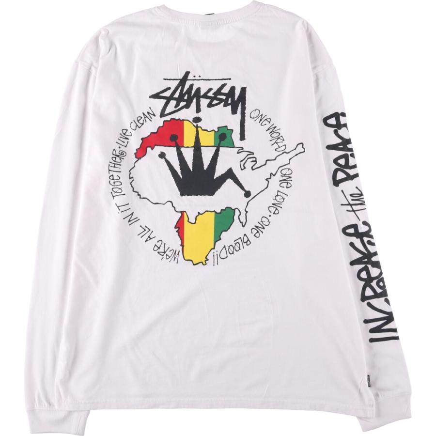 STUSSYロンティー CHANGES exclusive VINTAGE REMAKE LS TOPS (90's-STUSSY-Y)の