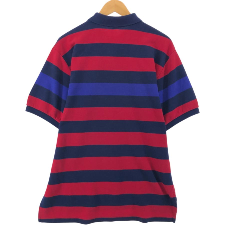 古着 ラルフローレン Ralph Lauren POLO by 半袖 ボーダー ポロシャツ