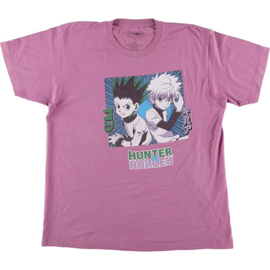 HUNTER×HUNTER ゴン 両面プリント Tシャツ animeキャラクター 古着 HUNTER ハンターハンター ゴン アニメ キャラクター