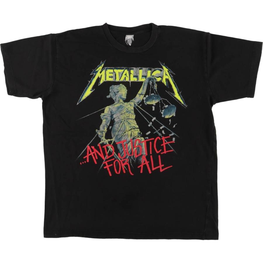 古着 METALLICA メタリカ バンドTシャツ バンT メンズL相当