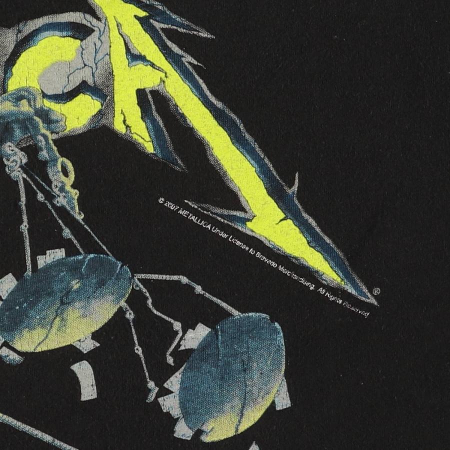 古着 METALLICA メタリカ バンドTシャツ バンT メンズL相当
