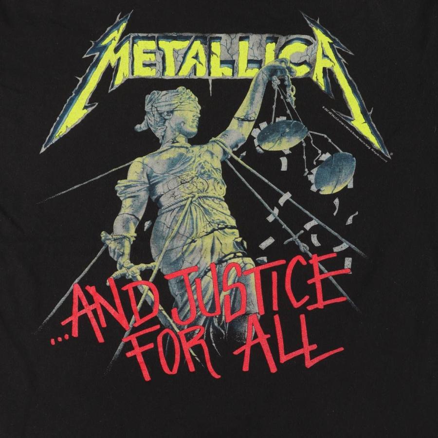 古着 METALLICA メタリカ バンドTシャツ バンT メンズL相当