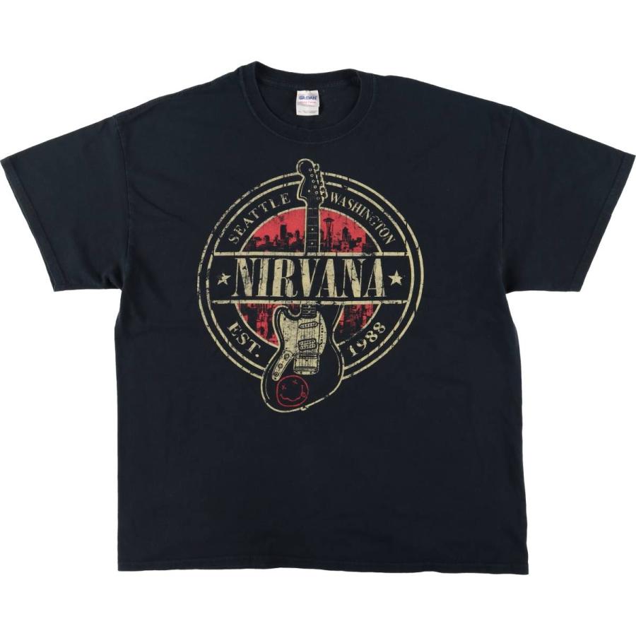 NIRVANA GILDAN Tシャツ Mサイズ NIRVANA ニルヴァーナ 「BLEACH」 Tシャツ【GILDAN】--- KURT