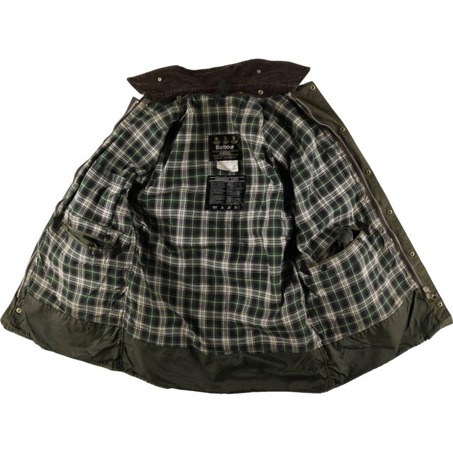 【Barbour】Border オイルドジャケット 87〜90年代英国 古着 Barbour】Border オイルドジャケット 87〜90年代英国 古着
