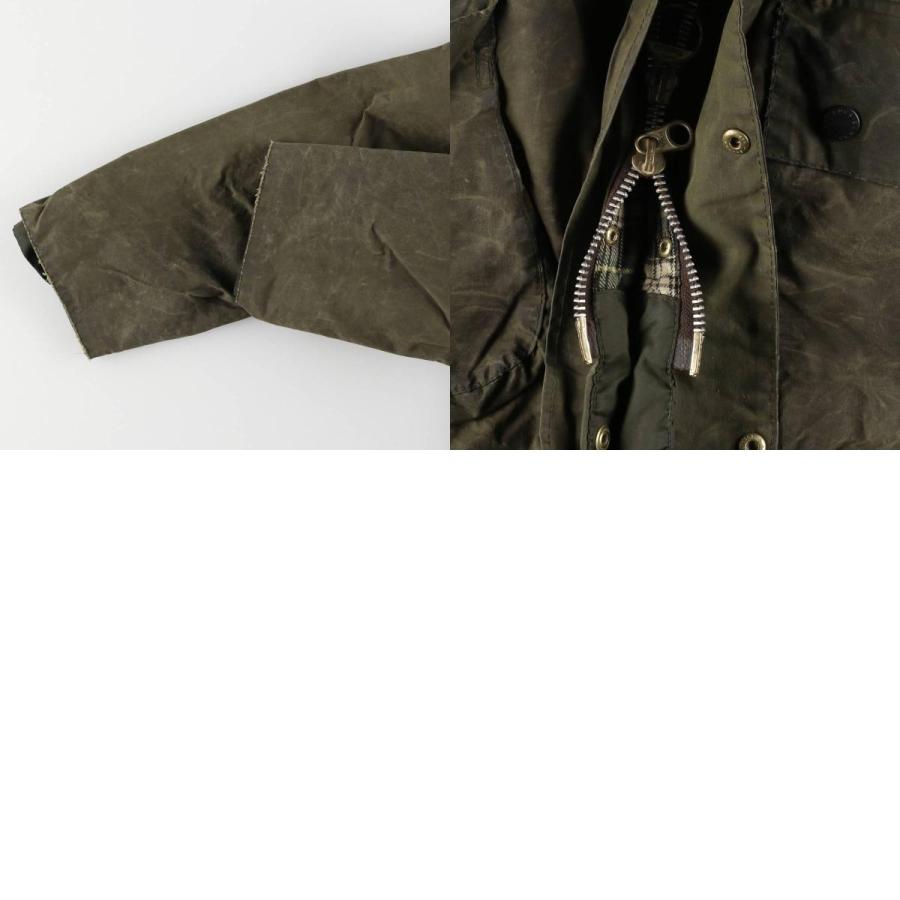 古着 80~90年代 バブアー Barbour BORDER ボーダー 旧3ワラント