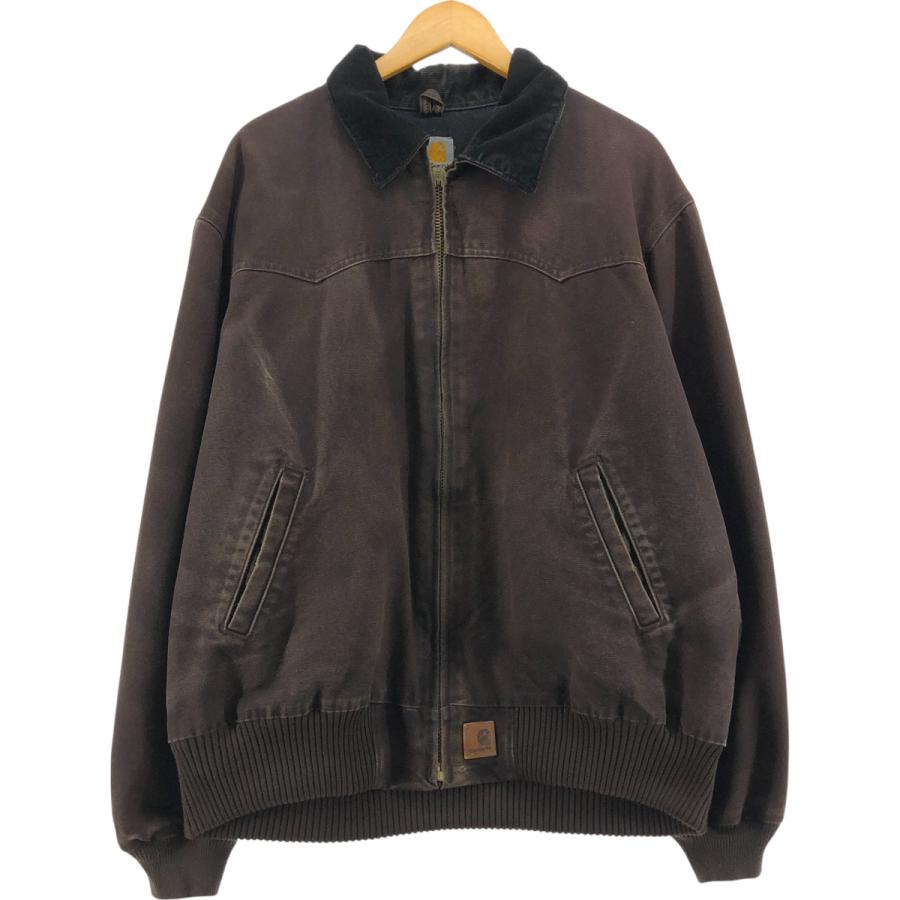 【希少】カーハート ダック サンタフェ ジャケット BLK 希少】Carhartt カーハート ダック サンタフェ ジャケッ BLK