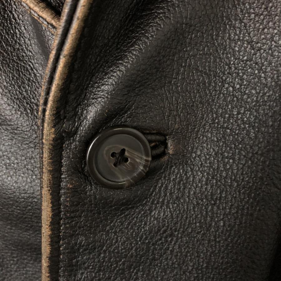 古着　チョロキー　CHEROKEE レザーカーコートXL 古着 チェロキー CHEROKEE レザーカーコート メンズM相当 /eaa555369