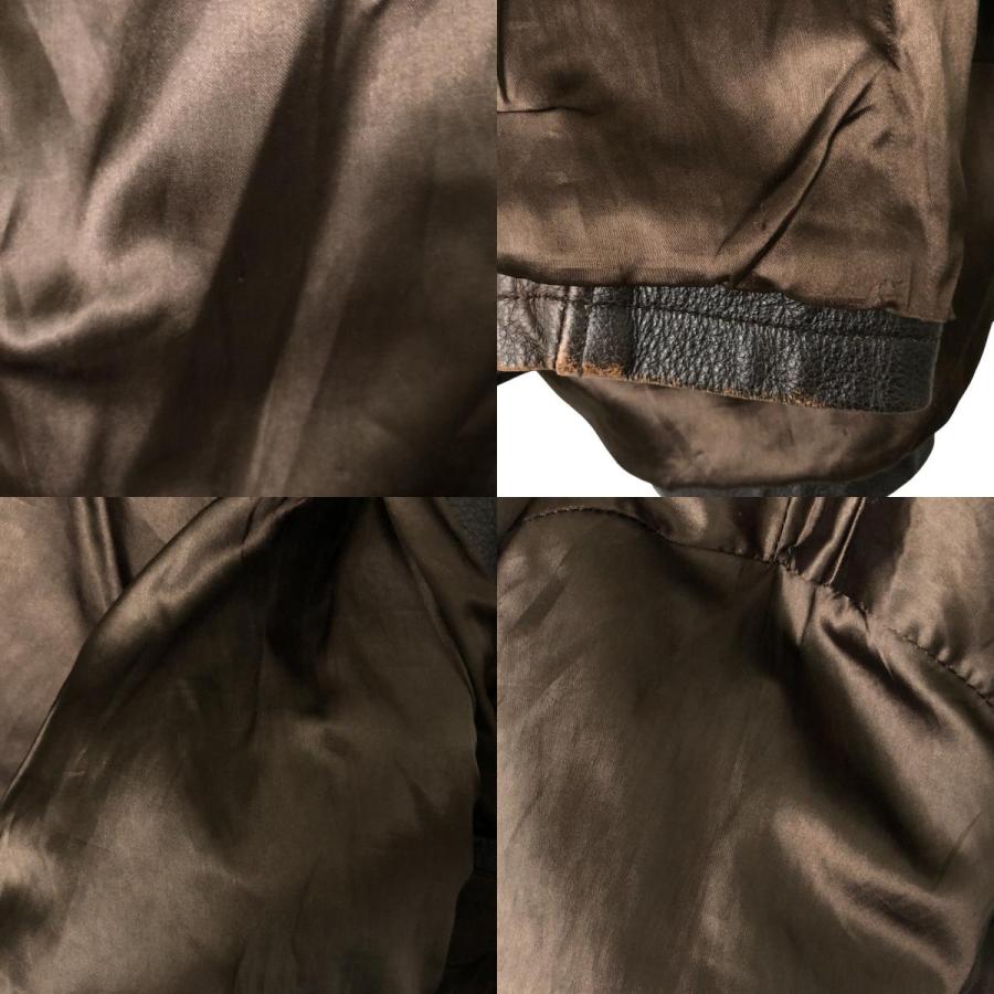 古着 チェロキー CHEROKEE レザーカーコート メンズM相当 /eaa555369