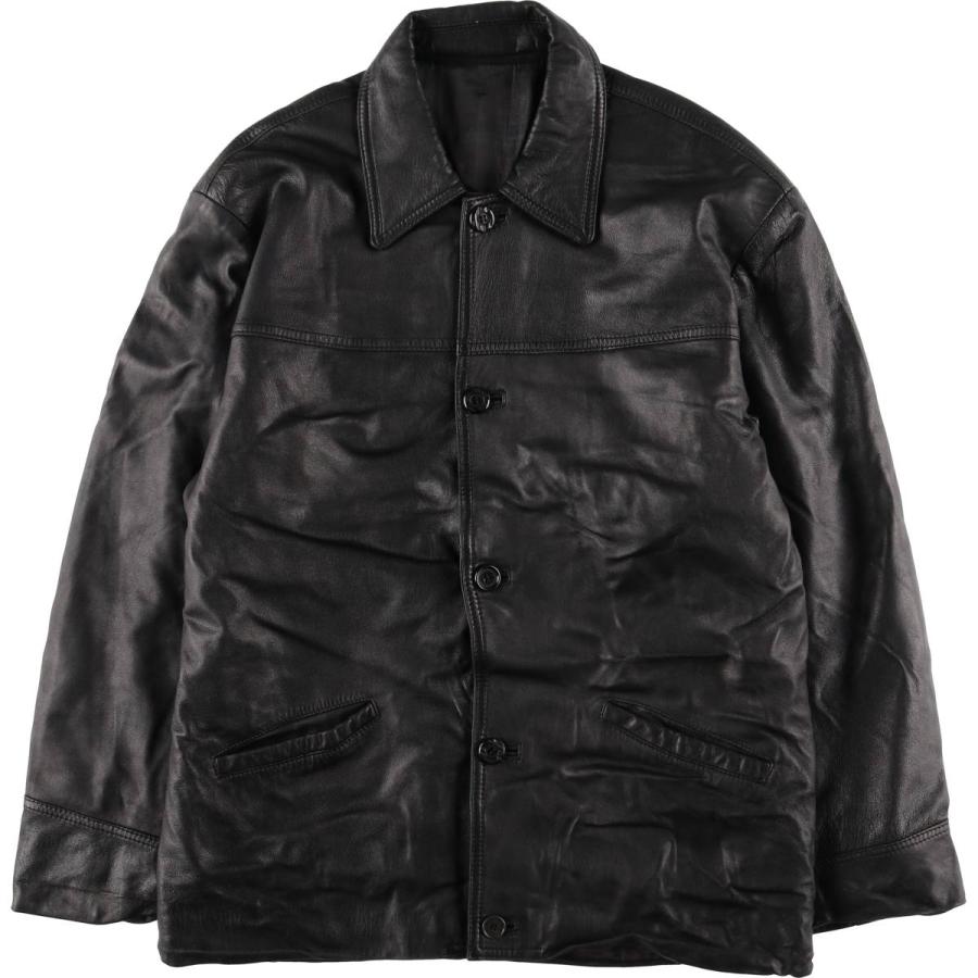 中古品 GANGSTERVILLE ボア カーコートレザー切替 スタッズ M 中古品 GANGSTERVILLE ボア カーコートレザー切替 スタッズ M