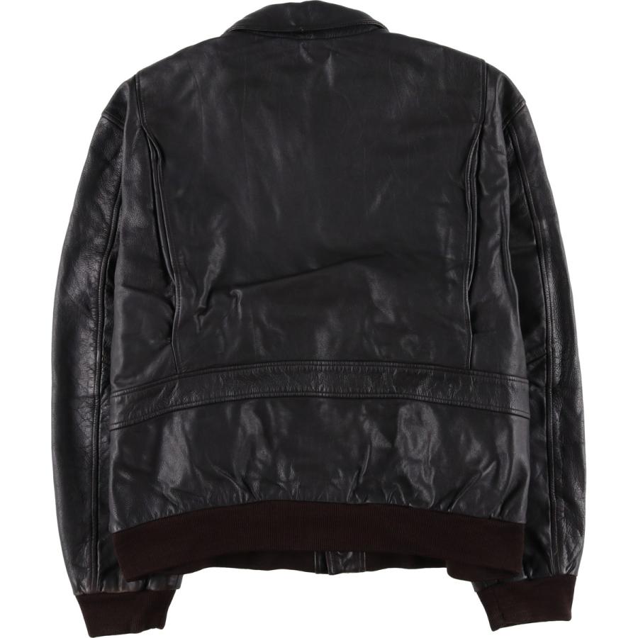 古着 jamie page men レザーフライトジャケット メンズXL相当