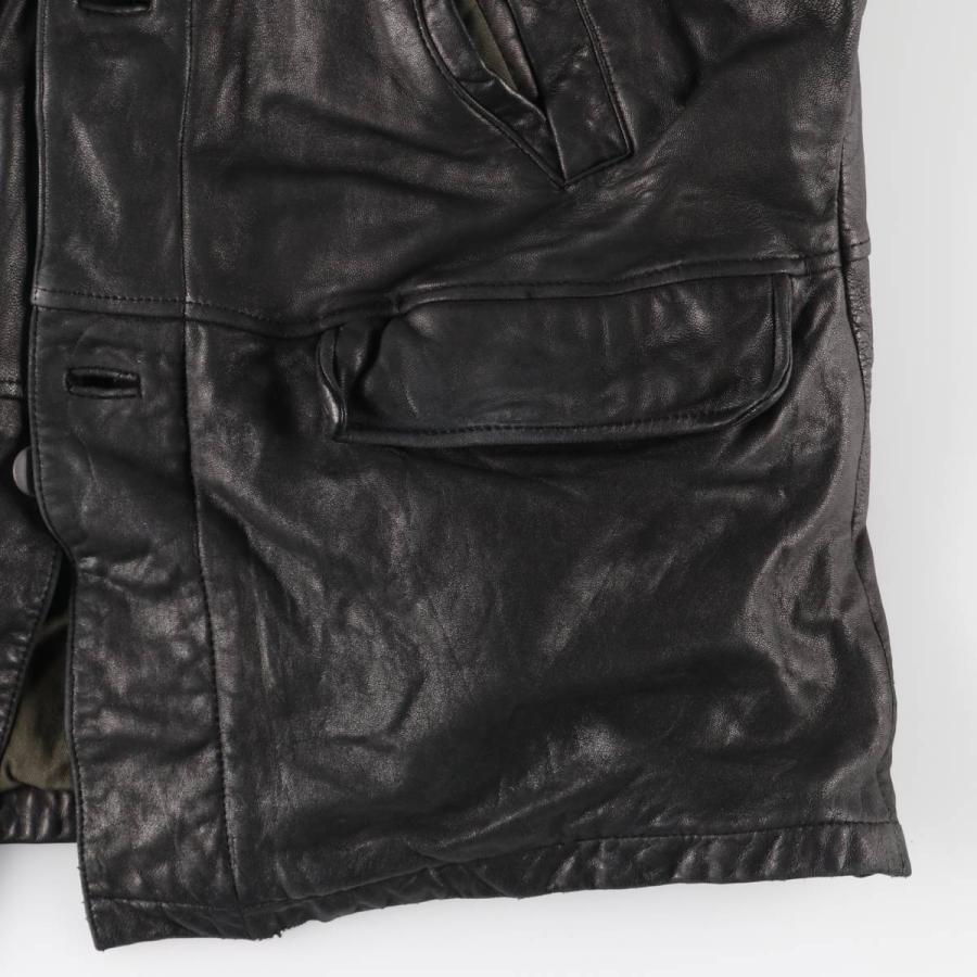 Timberland（ティンバーランド） 古着 90~00年代 レザーカーコート