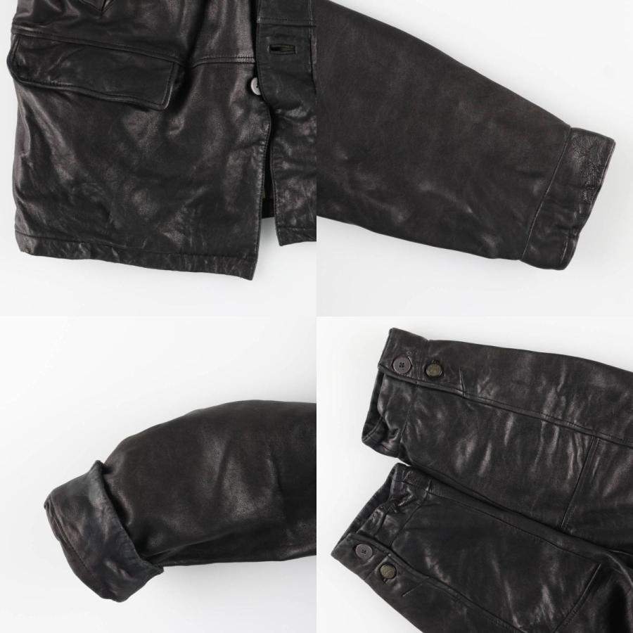 Timberland（ティンバーランド） 古着 90~00年代 レザーカーコート