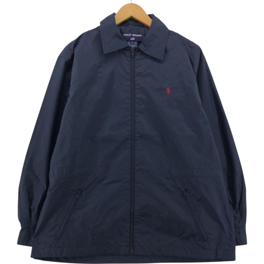 美品　POLO SPORT ナイロン　リップストップ　プルオーバージャケット 古着 90年代 ラルフローレン POLO SPORT ポロスポーツ ポロスポ