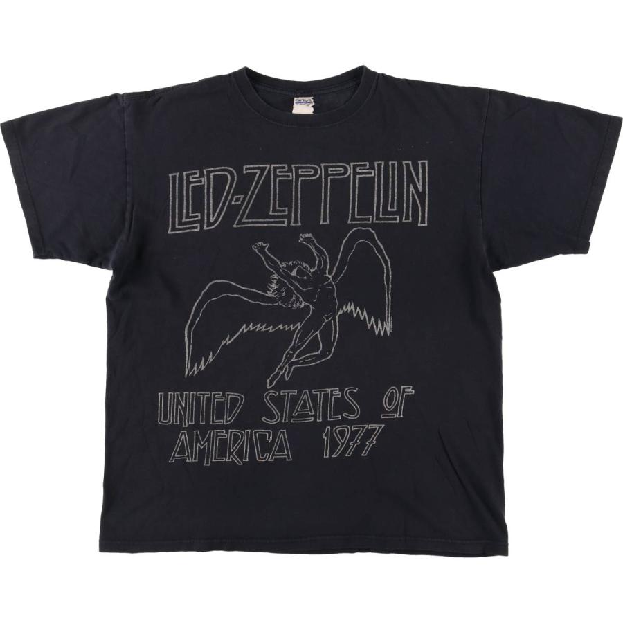 Led Zeppelin バンドTシャツ Anvil製 Mサイズ anvil（アンビル） 古着 Anvil LED ZWPPELIN レッドツェッペリン