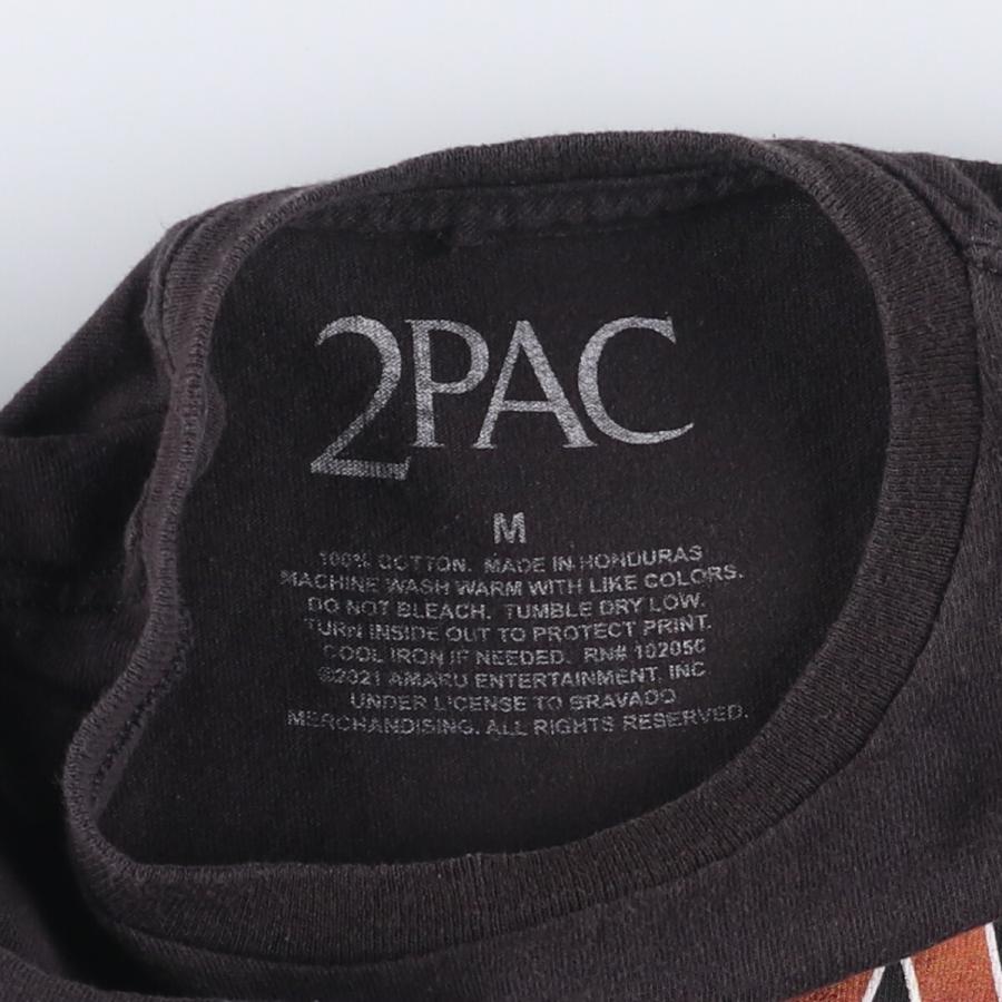 古着 2pac トゥーパック ラップTシャツ ラップT メンズM相当
