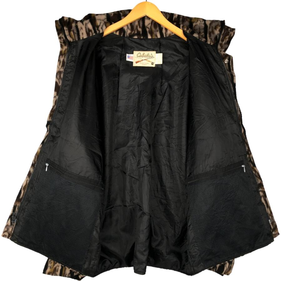 USA製　70s〜80s Cabela’s リアルツリー　ジャケット　古着 古着 70~80年代 カベラス Cabelas 迷彩柄 リアルツリーカモ フリース