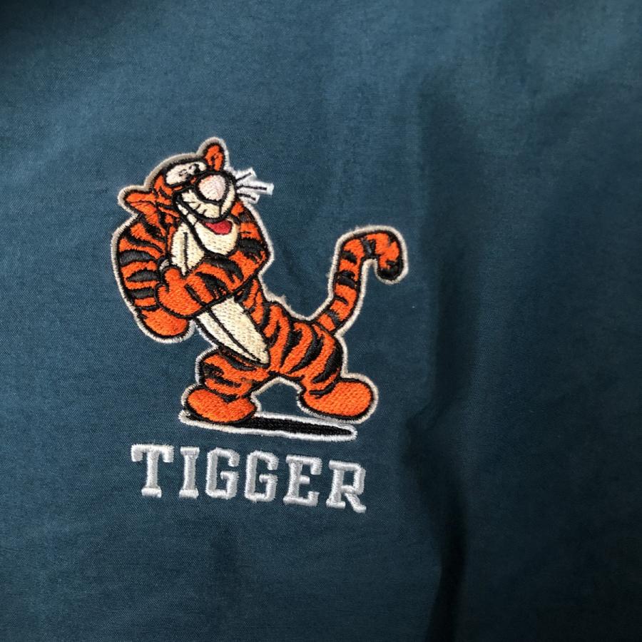 古着 90年代 ディズニーストア THE Disney STORE POOH くまのプーさん ティガー ナイロンパーカー メンズL相当 ヴィンテージ/eaa557121 古着 90年代 ディズニーストア THE Disney STORE POOH くまのプーさん