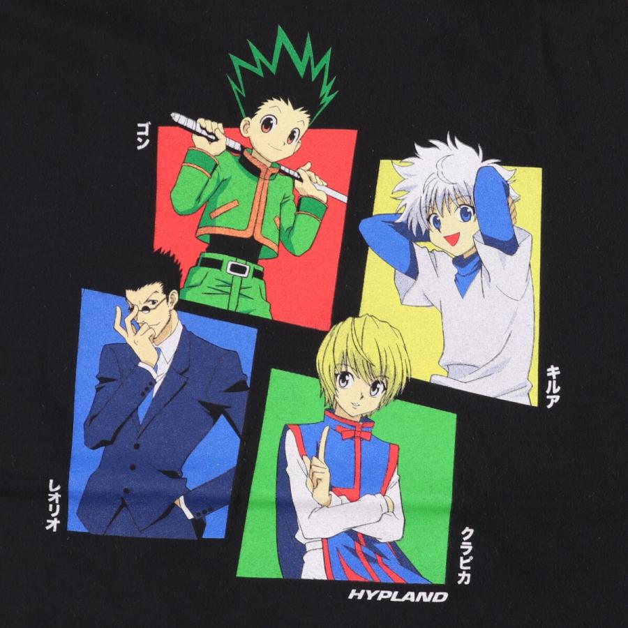 古着 HUNTER ハンターハンター アニメ キャラクタープリントTシャツ