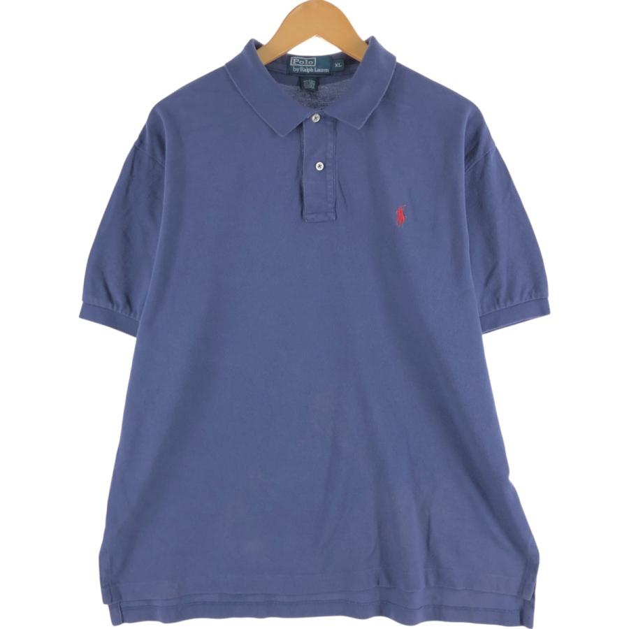 古着 ラルフローレン Ralph Lauren POLO by 半袖 ポロシャツ メンズXL