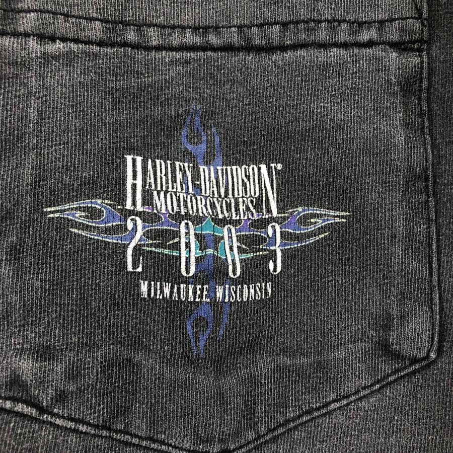 古着 00年代 ハーレーダビッドソン Harley-Davidson モーターサイクル  