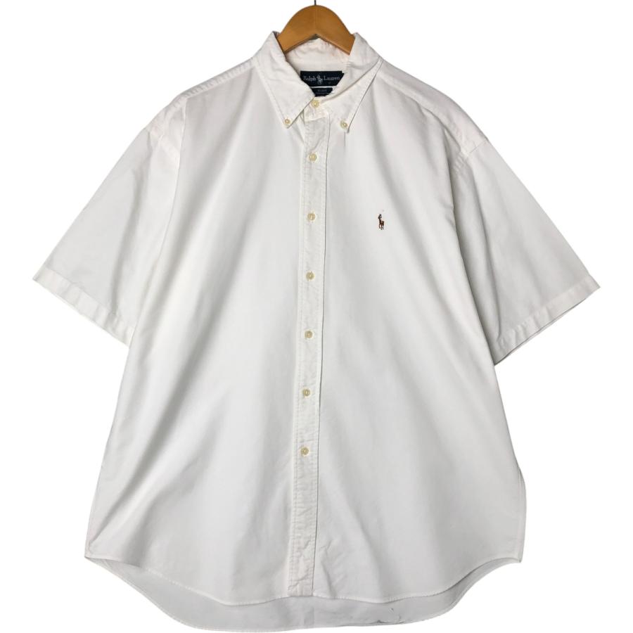 【希少 ニットシャツ】 ラルフローレン ボタンダウン 半袖 シャツ NO2202 POLO RALPH LAUREN（ポロ・ラルフローレン） ラルフローレン ボーイズ