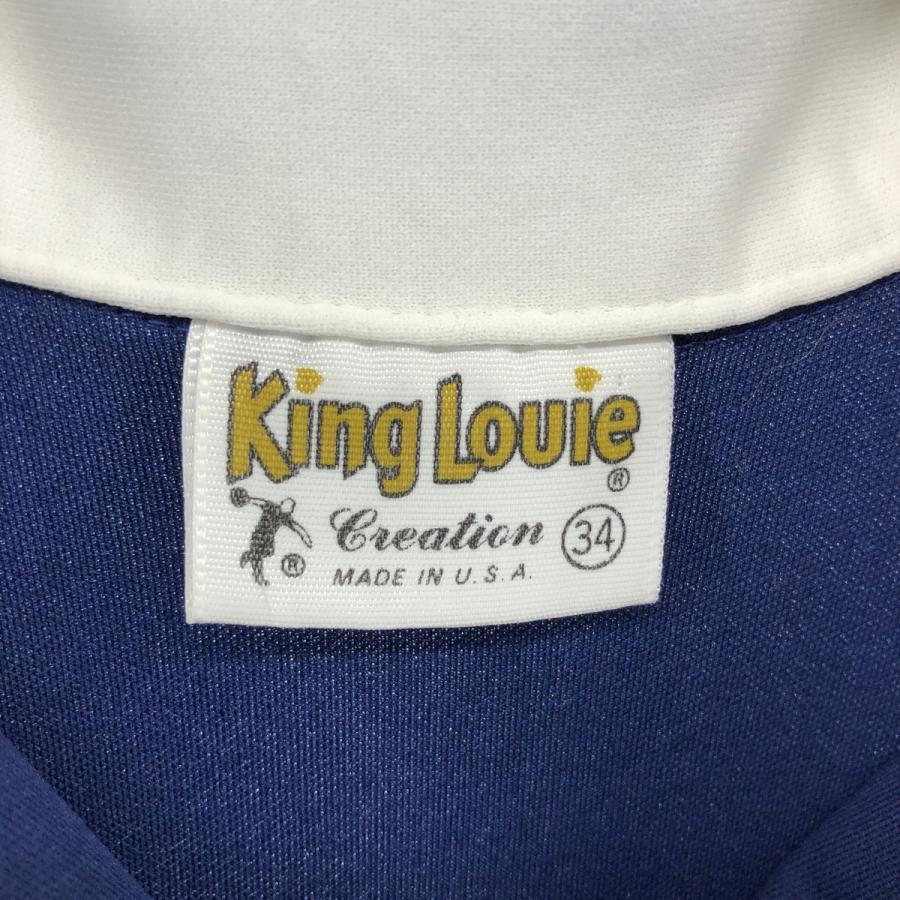 King Louie 古着 70年代 キングルイ プルオーバー オープンカラー 半袖  