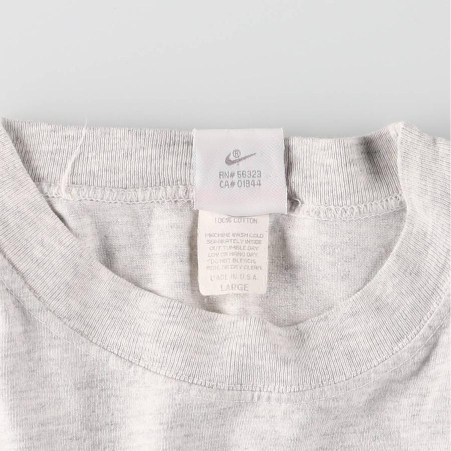 NIKE 古着 90年代 ナイキ 銀タグ ワンポイントロゴTシャツ USA製