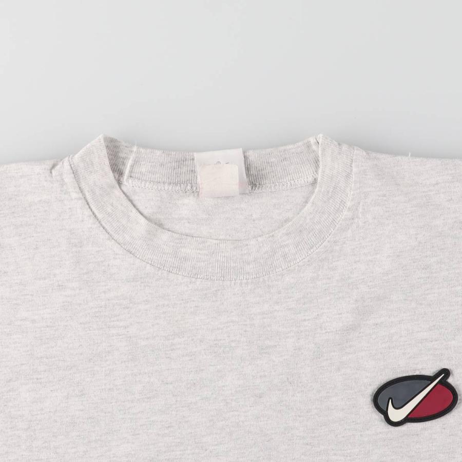 NIKE 古着 90年代 ナイキ 銀タグ ワンポイントロゴTシャツ USA製