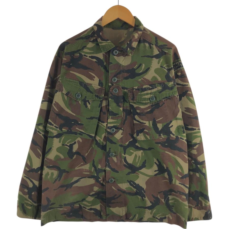 古着 イギリス軍 迷彩柄 DPMカモ ミリタリー フィールドジャケット 180