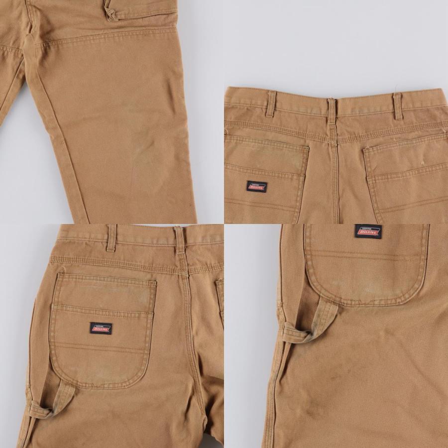 古着 DICKIES ダック ダブルニー ペインターパンツ フェード フェードダック ダブルニーペインターパンツ編』ストリート好き