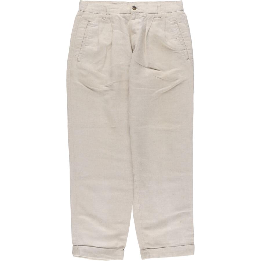 古着 90年代 ドッカーズ DOCKERS khakis ツータック リネン