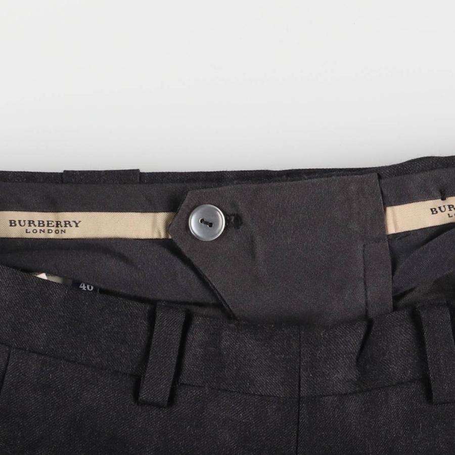 BURBERRY 古着 バーバリー Burberry's LONDON ワンタック ウール