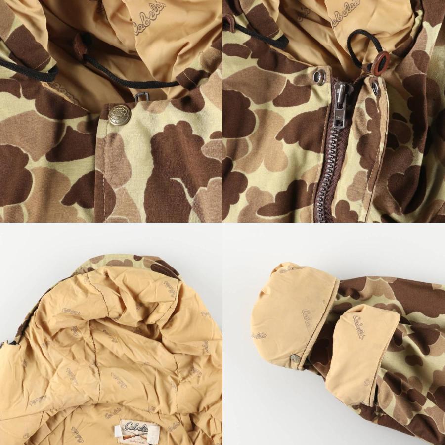 古着 70~80年代 カベラス Cabelas 迷彩柄 GORE-TEX ゴアテックス 中綿