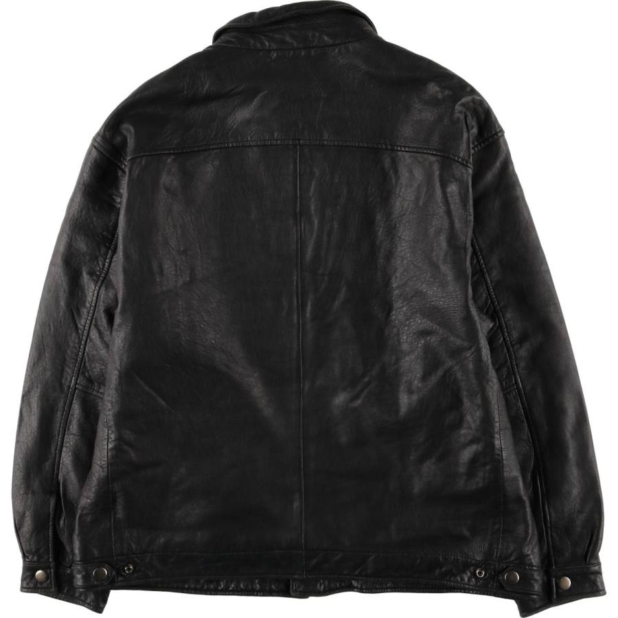 古着 中綿入り スイングトップタイプ セール中 レザーブルゾン メンズ