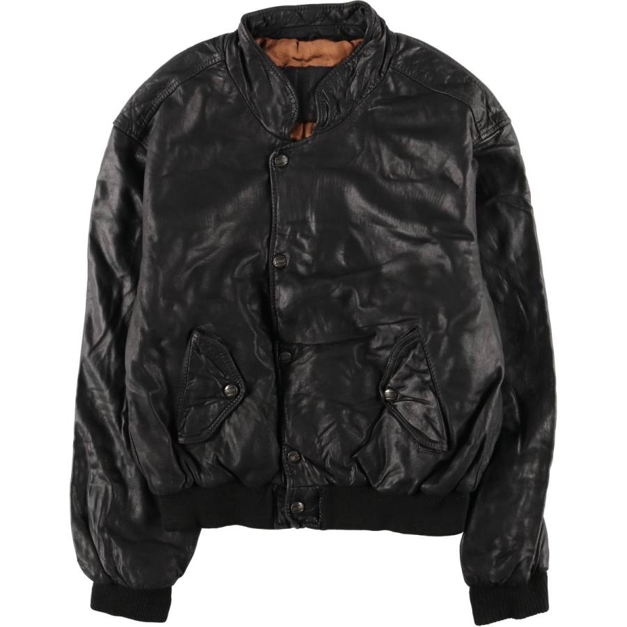 古着 レザーブルゾンタイプ メンズL相当 /eaa559038 : 古着屋JAM