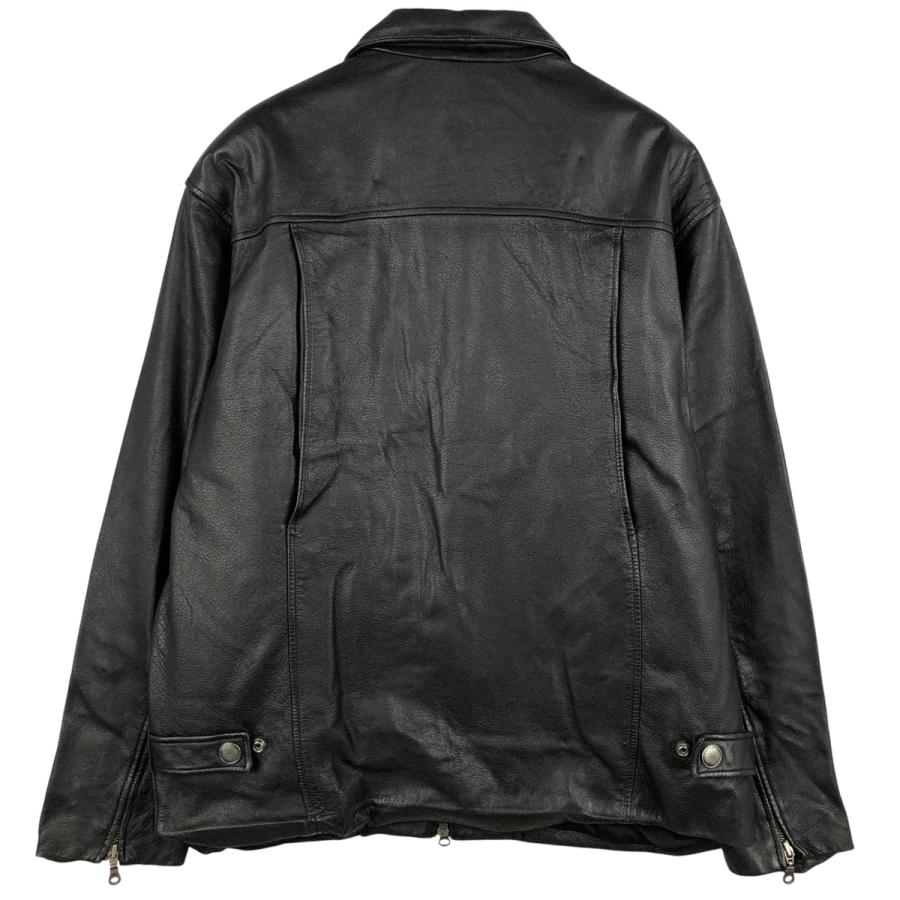 古着 DANIER スイングトップタイプ 中綿入り レザーブルゾン メンズM相当/eaa559040 古着 DANIER スイングトップタイプ 中綿入り レザーブルゾン メンズM