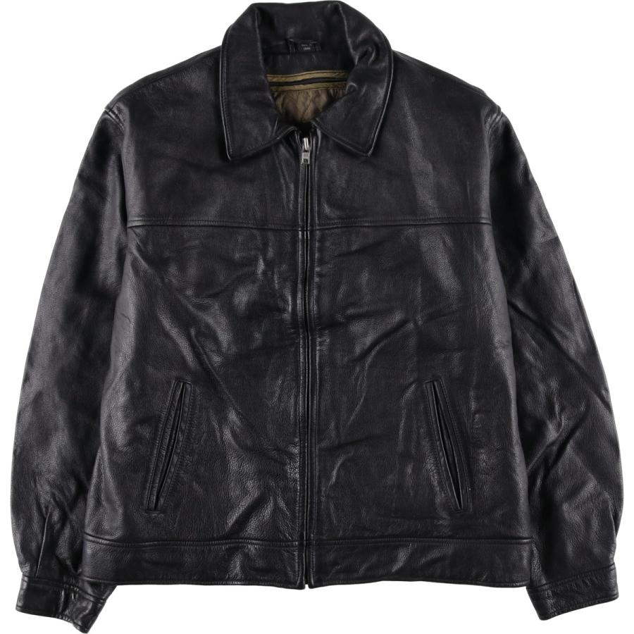 古着 90年代~ LEATHER LIMITED スイングトップタイプ 中綿入り レザー