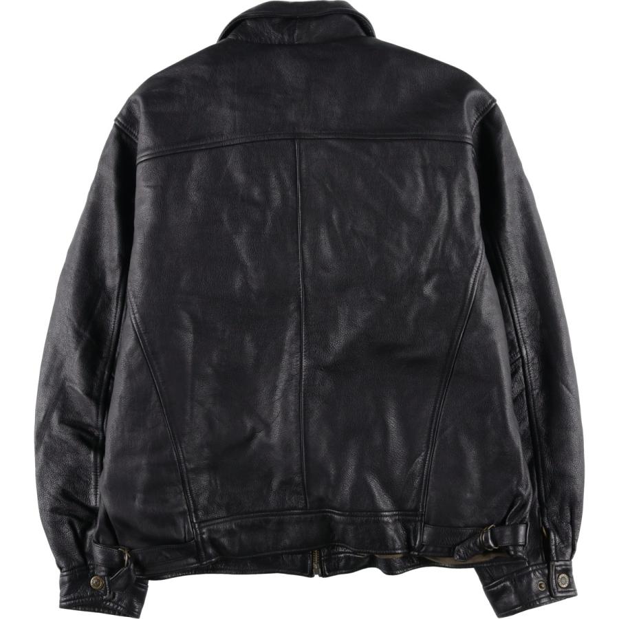 古着 90年代~ LEATHER LIMITED スイングトップタイプ 中綿入り レザー