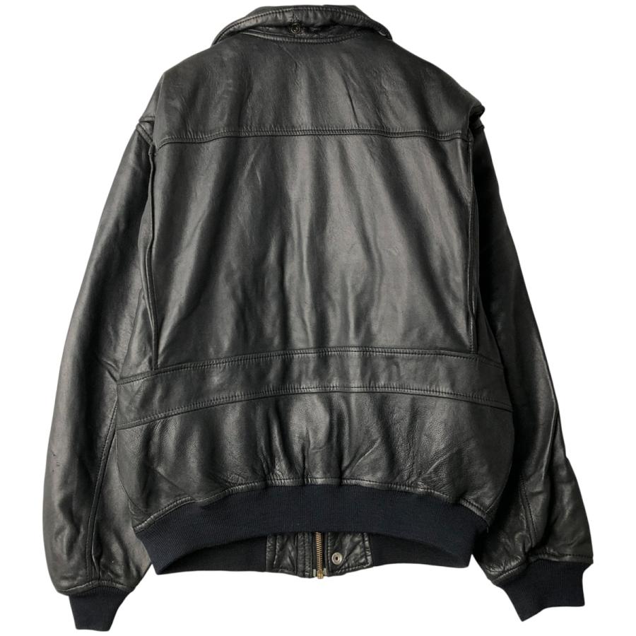 古着 Mac Douglas レザーフライトジャケット メンズM相当 /eaa559069