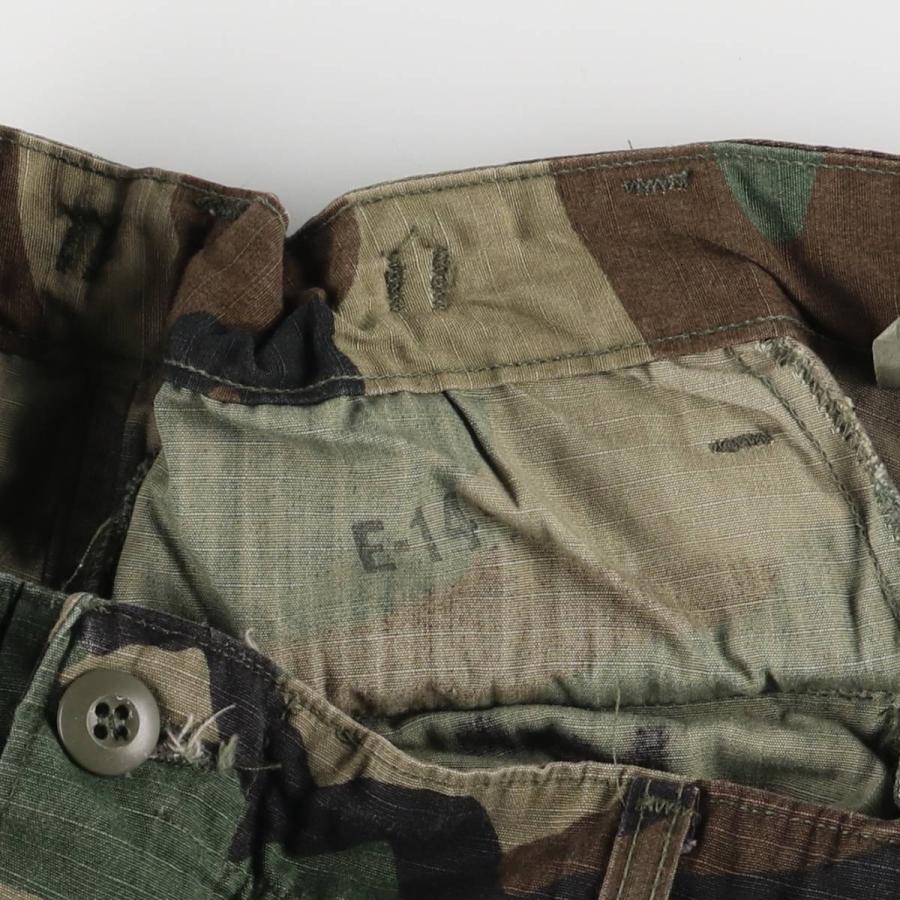 古着 90年代 米軍実品 迷彩柄 ウッドランドカモ リップストップ