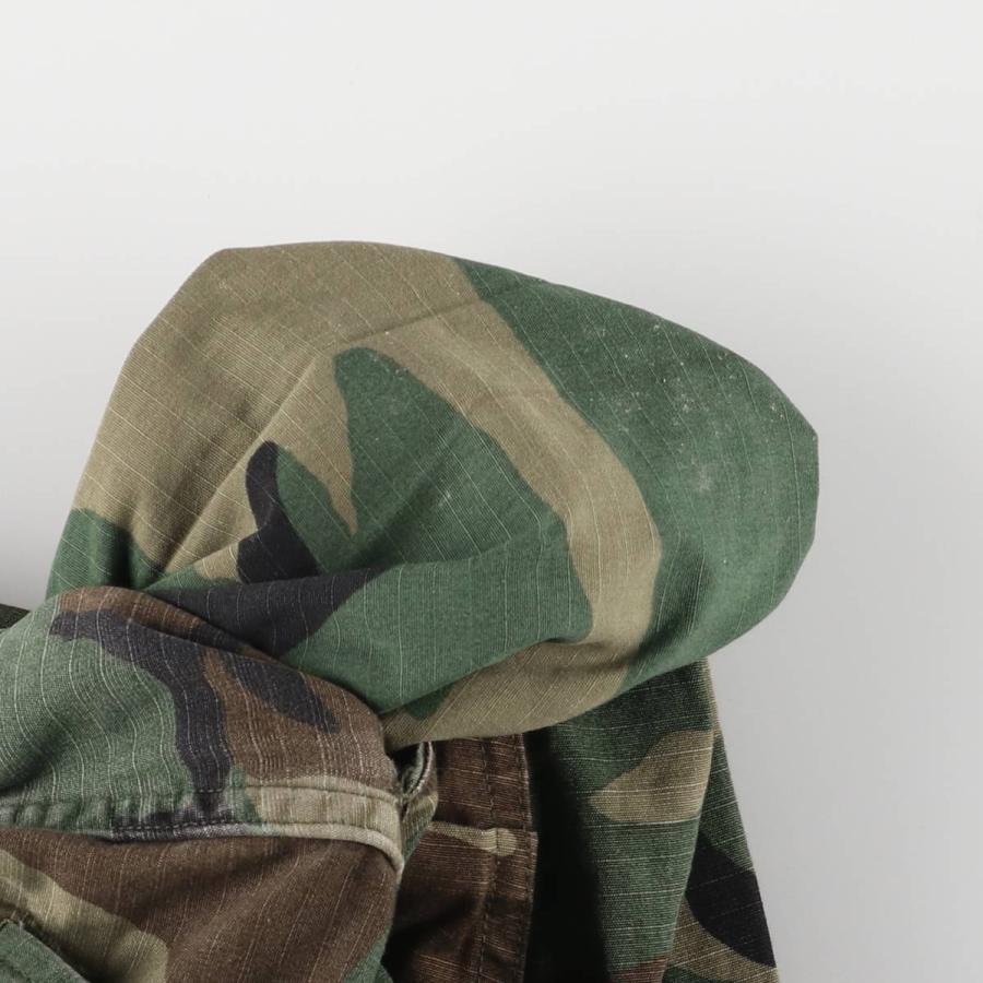 古着 90年代 米軍実品 迷彩柄 ウッドランドカモ リップストップ