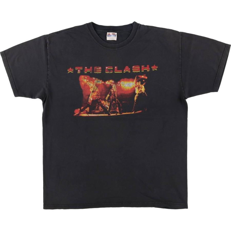 Hanes 古着 ヘインズ THE CLASH クラッシュ バンドTシャツ バンT