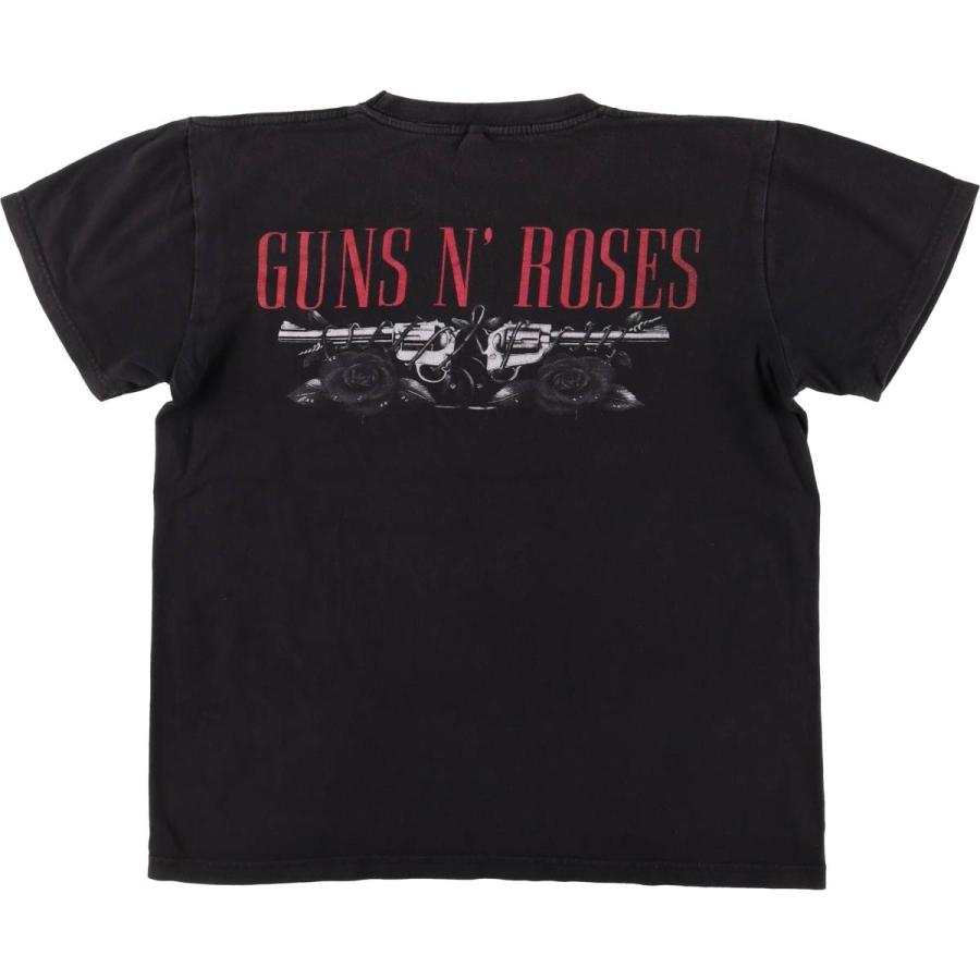 古着 GUNS N' ROSES ガンズアンドローゼズ ドクロ柄 スカル柄 バンドT