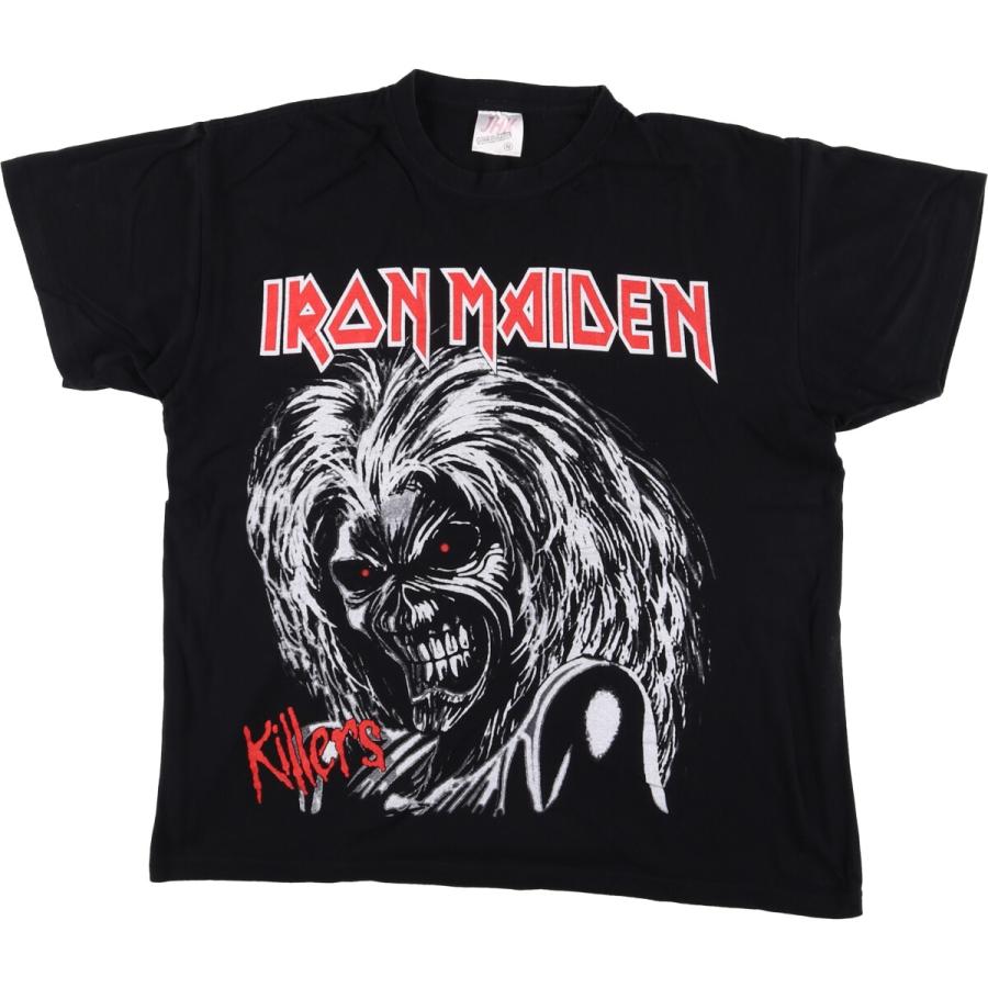 古着 JHK IRON MAIDEN アイアンメイデン バンドTシャツ バンT メンズM
