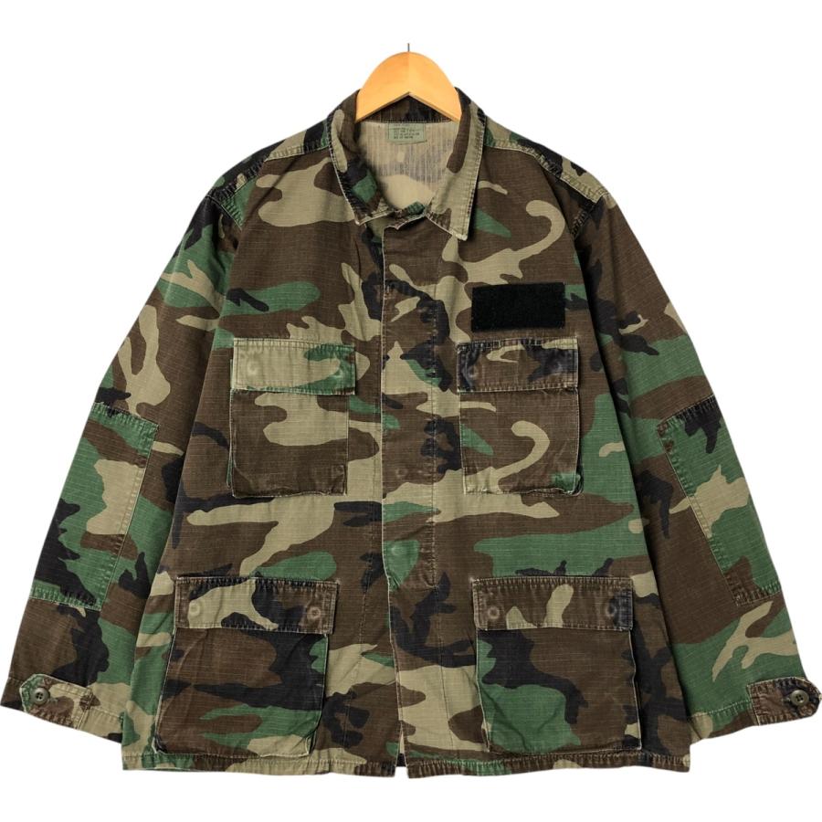 90年代 USA製 米軍 民間品 BDUジャケット タイガーカモ ミリタリー