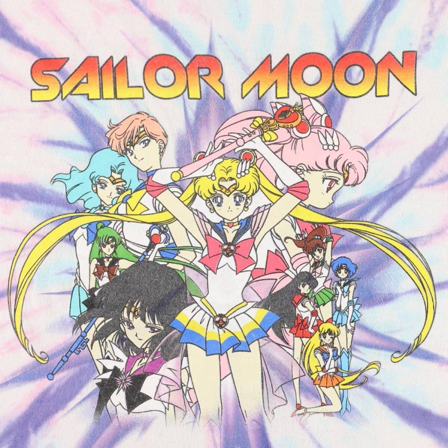 r*i様 オフィシャル SAILOR MOON セーラームーン タイダイTシャツ 古着 Sailor Moon セーラームーン タイダイ柄 アニメ