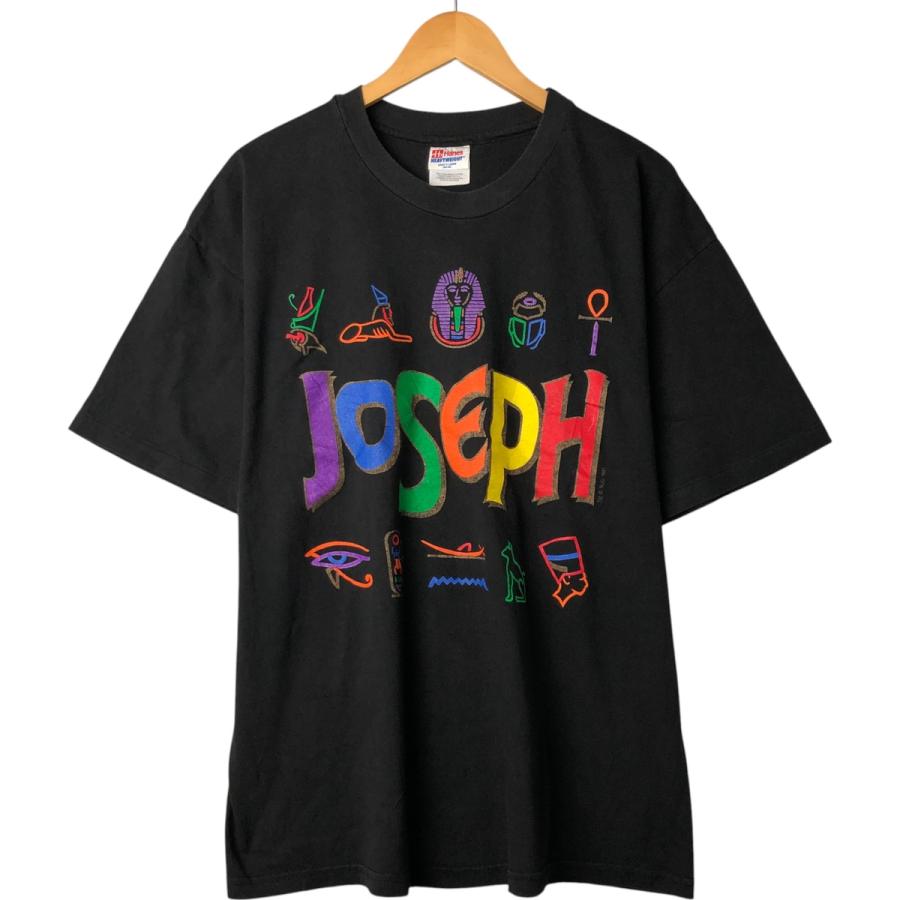 Hanes 古着 90年代 ヘインズ JOSEPH アートTシャツ メンズXL相当