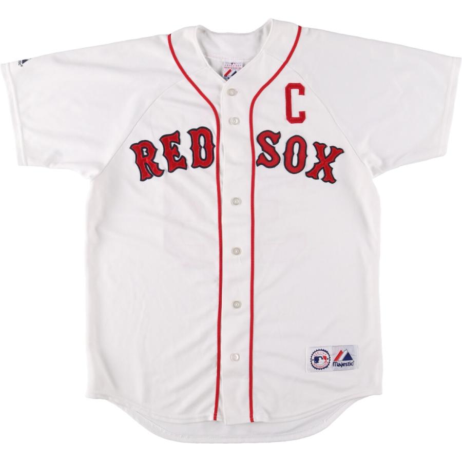 古着 90年代 マジェスティック MLB ボストンレッドソックス ゲーム