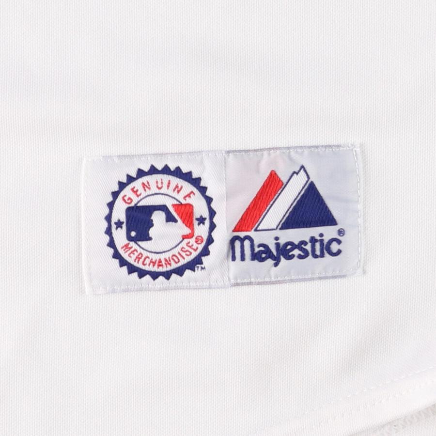 【US古着】 マジェスティック MLB メジャー レッドソックス ゲームシャツ 古着 90年代 マジェスティック MLB ボストンレッドソックス